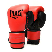 Боксерские перчатки тренировочные Everlast Powerlock PU 2 14oz красн. P00002311