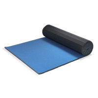 Мат сворачиваемый Schelde Sports  Flexiroll 12х2 м, 40 мм толщиной, цвет-синий 3900306