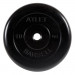 Диск обрезиненный d26мм MB Barbell MB-AtletB26-10 10кг черный 75_75