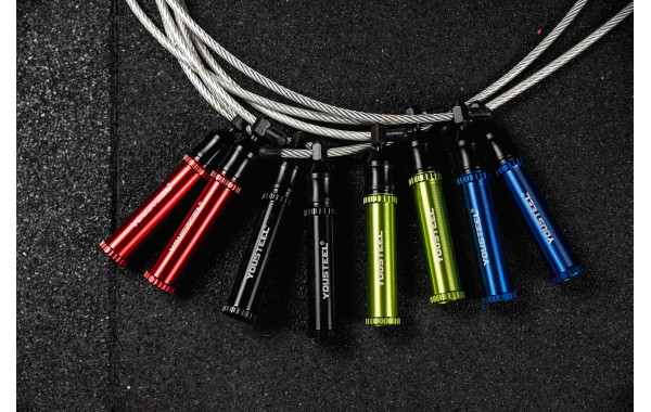 Скакалка YouSteel Heavy jump rope синий 600_380