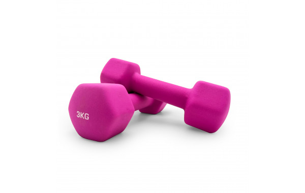 Гантель неопреновая 3кг UnixFit DBNEO3PK Pink 600_380