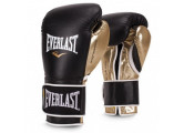 Перчатки тренировочные Everlast Powerlock PU 14oz черн/золот. P00000723