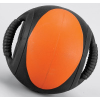 Мяч с ручками Perform Better 10FT Dual Grip Medicine Ball 35133\10-BK-YL