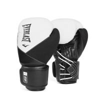 Перчатки тренировочные Everlast Protex PU 14oz P00003365-14 белый\черный