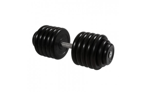 Гантель Профи с вращающейся ручкой, 58,5 кг MB Barbell MB-FdbM-B58,5 600_380