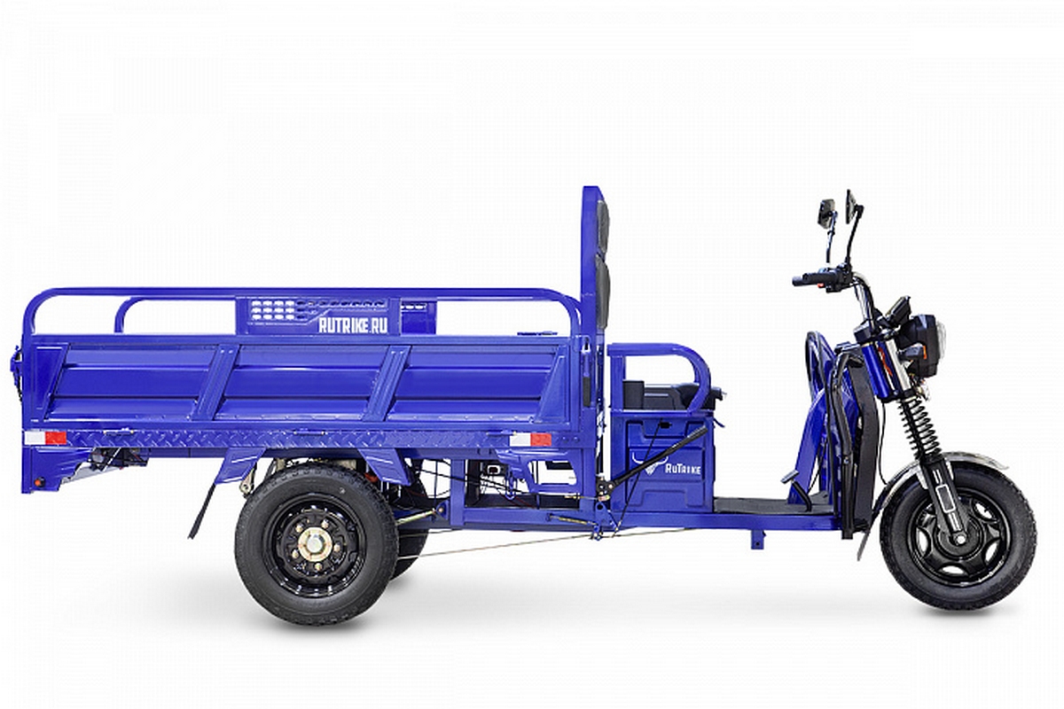 Грузовой электрический трицикл RuTrike D4 1800 60V1200W 021494-1980 зеленый 1200_800