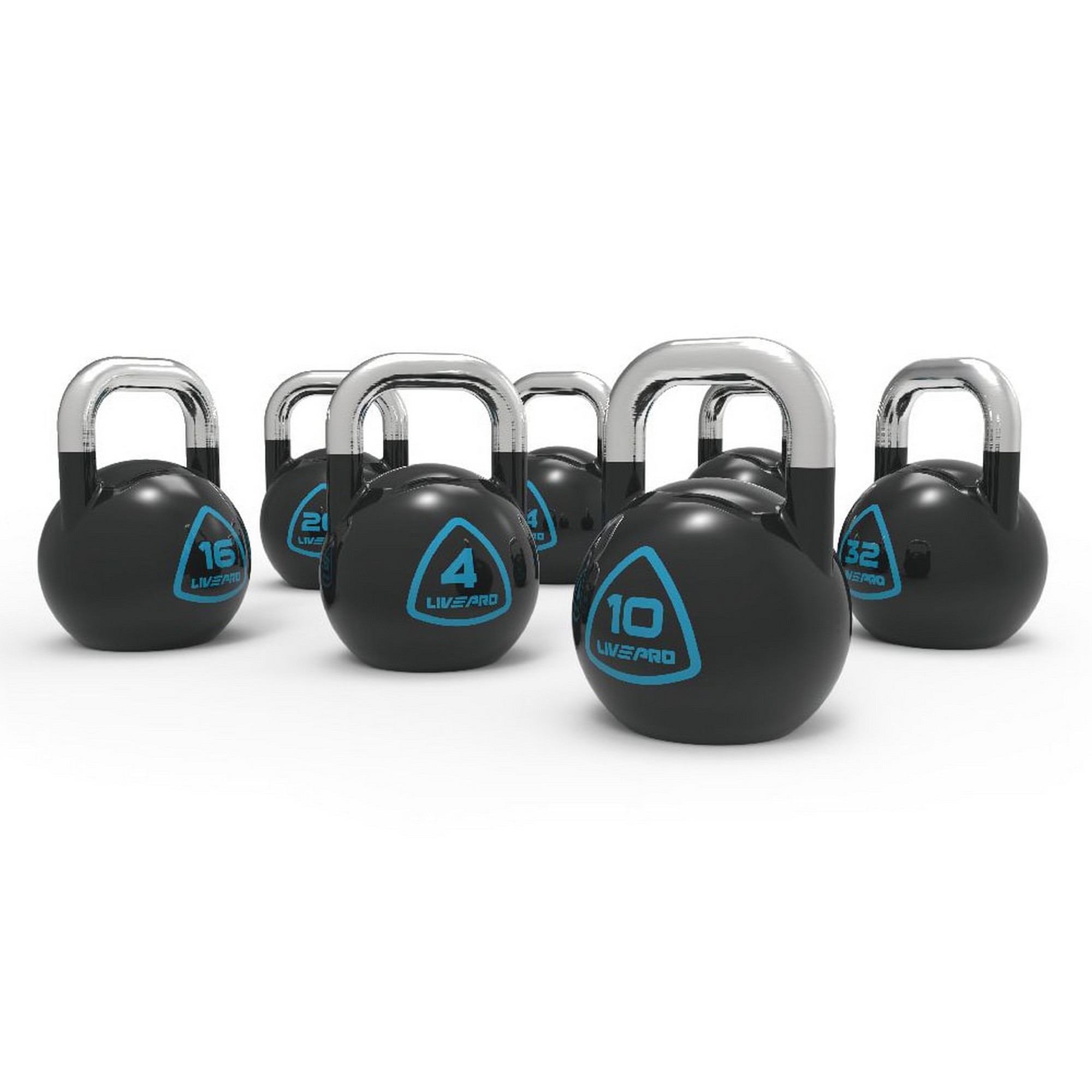 Соревновательная гиря 16 кг Live Pro Steel Competition Kettlebell LP8042-16 2000_2000