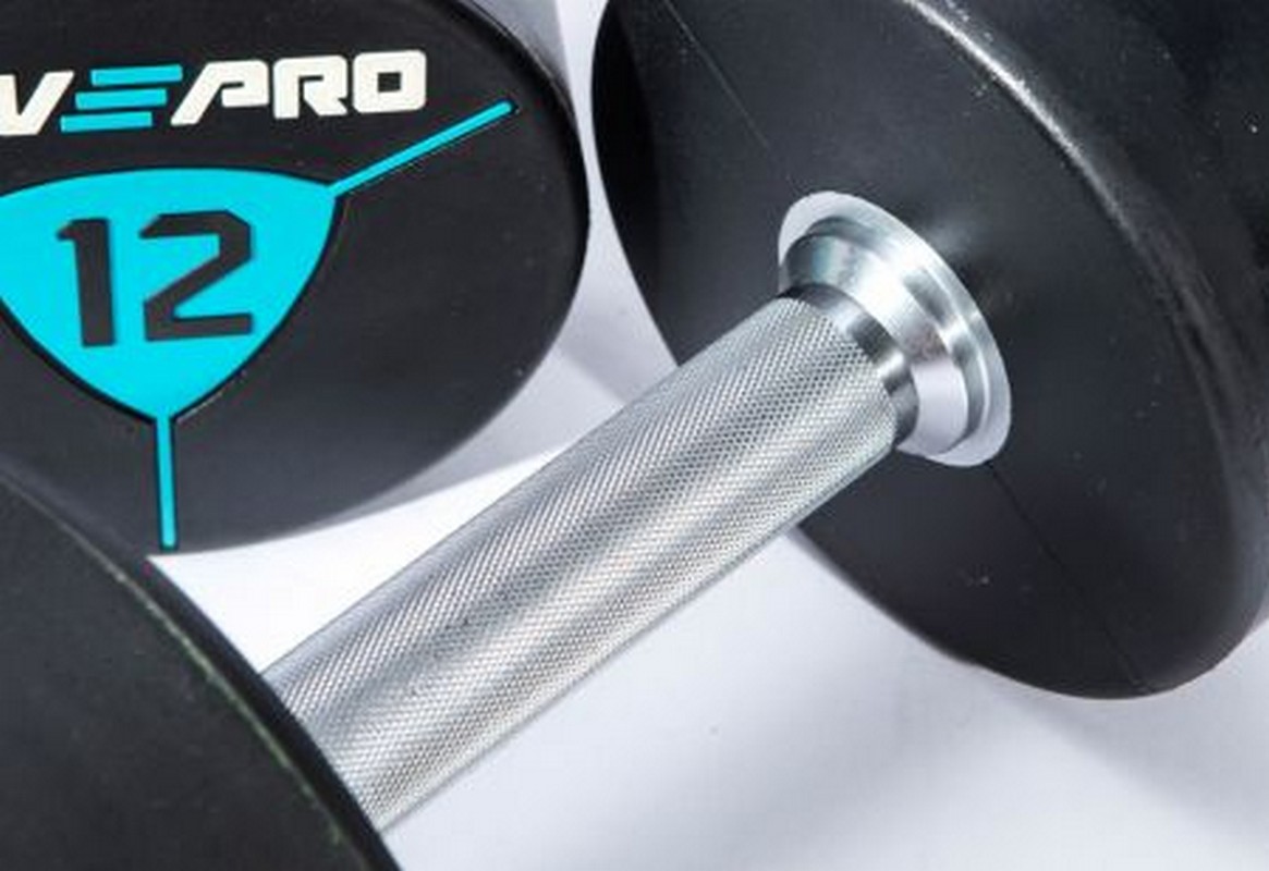 Гантели в уретане 48 кг Live Pro Premium Urethane Dumbbells LP8000-48 1165_800