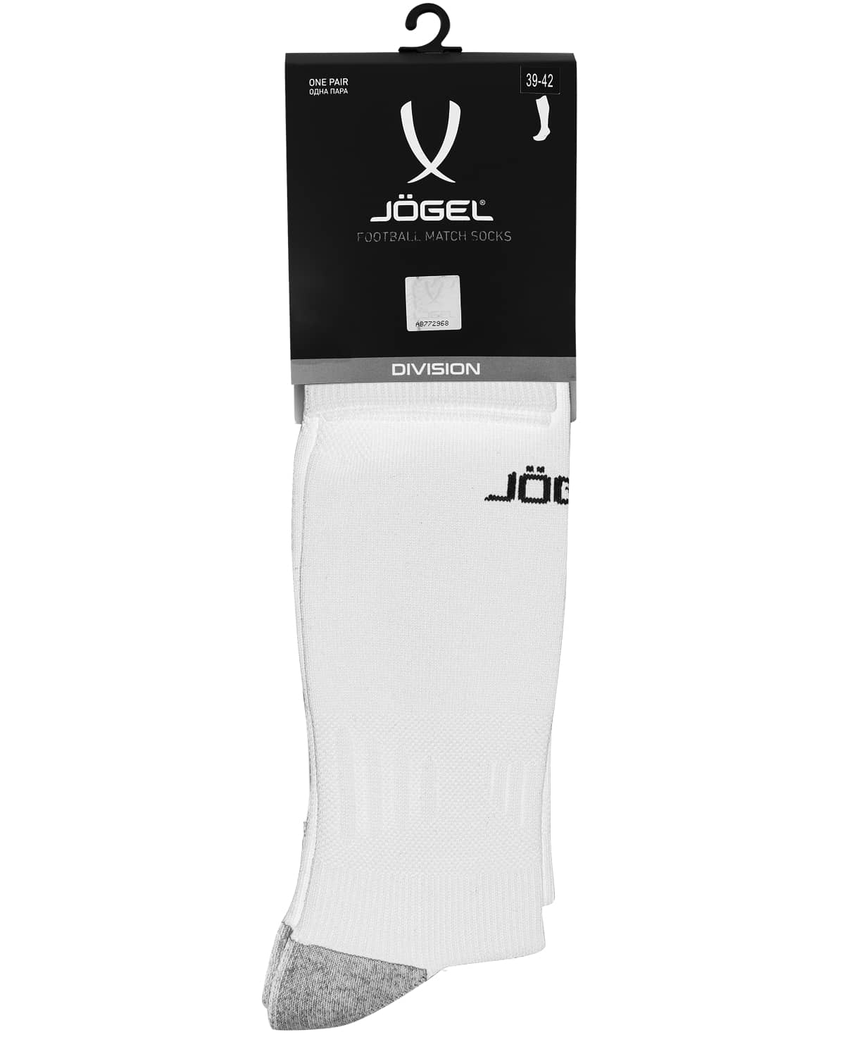 Гетры футбольные Jogel Match Socks, белый 1230_1479