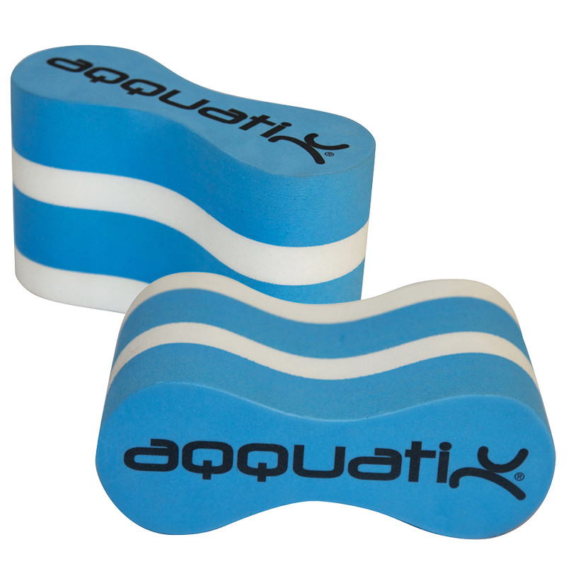 Колобашка M – Blue White Aqquatix Pull Buoy Classic SWE 0002 белый/синий 800_800