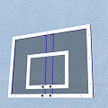 Щит баскетбольный тренировочный из оргстекла 10мм 120x90см Avix 2.55 120_120