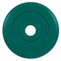 Диск обрезиненный d51мм MB Barbell MB-PltC51-10 10кг зеленый 120_120