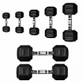 Гантель 5кг Perform Better Rubber Encased Hex Dumbbells 4137-05\BK-05-00 120_120